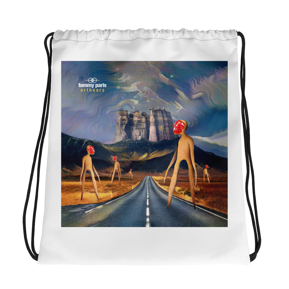 Tommy Paris "erthearz" Album Cover Art - Drawstring bag