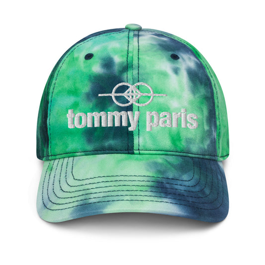 Tommy Paris Logo & Symbol - Green-ish Tie dye hat