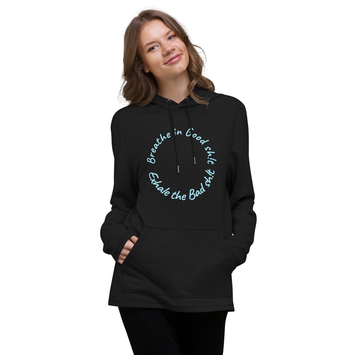 Breathe in Unisex Lightweight Hoodie