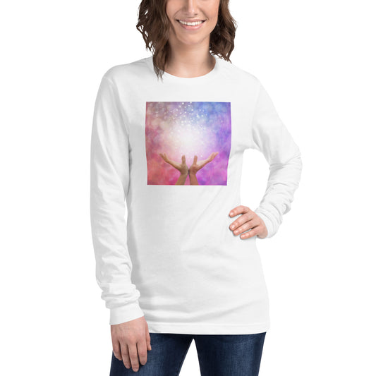 Reiki Hands Unisex Long Sleeve Tee