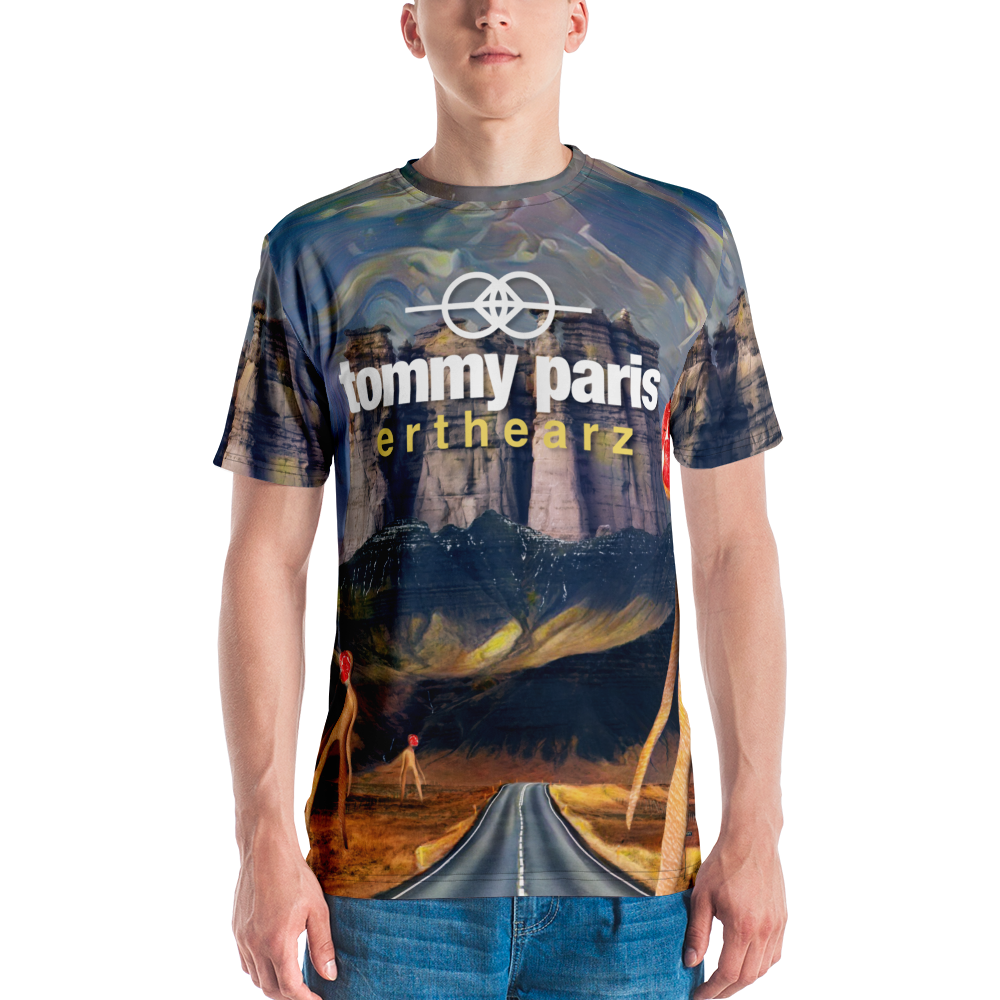 Tommy Paris "erthearz" Album Cover Art - Men's T-shirt