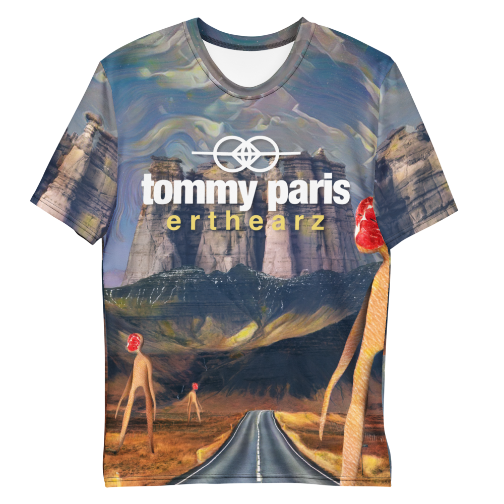 Tommy Paris "erthearz" Album Cover Art - Men's T-shirt