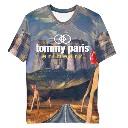 Tommy Paris "erthearz" Album Cover Art - Men's T-shirt