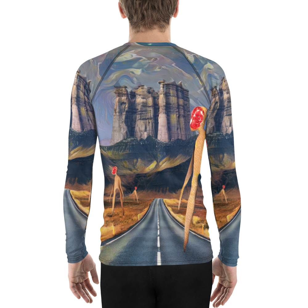 Tommy Paris "erthearz" Album Cover Art (Sans Text) - Men's Rash Guard