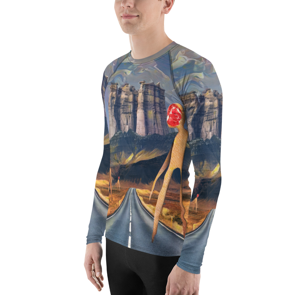 Tommy Paris "erthearz" Album Cover Art (Sans Text) - Men's Rash Guard