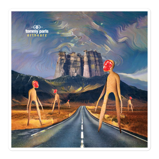 Tommy Paris "erthearz" Album Cover Art - Bubble-free stickers