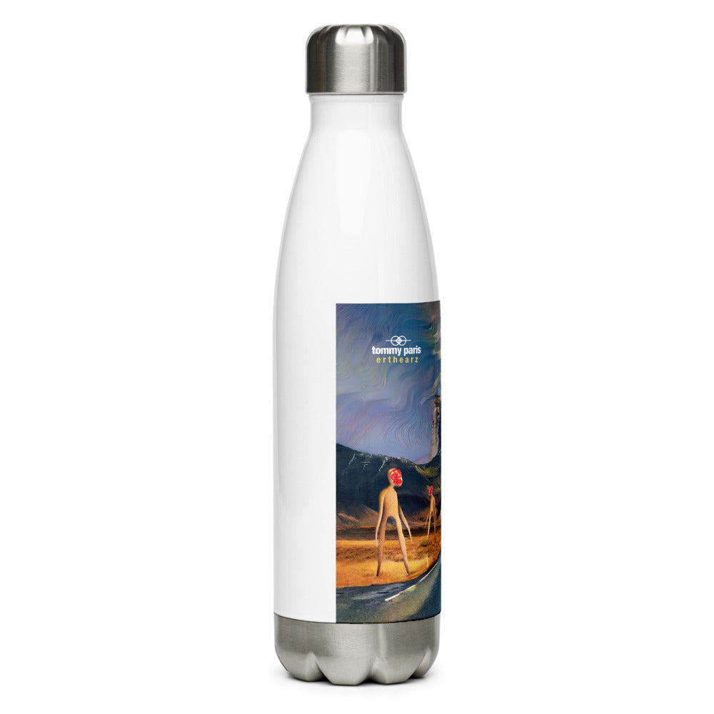 Tommy Paris "erthearz" Album Cover Art - Stainless Steel Water Bottle