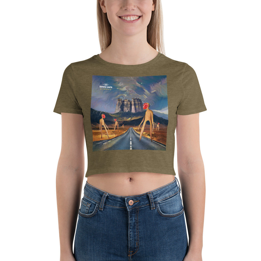 Tommy Paris "erthearz" Album Art - Women’s Crop Tee