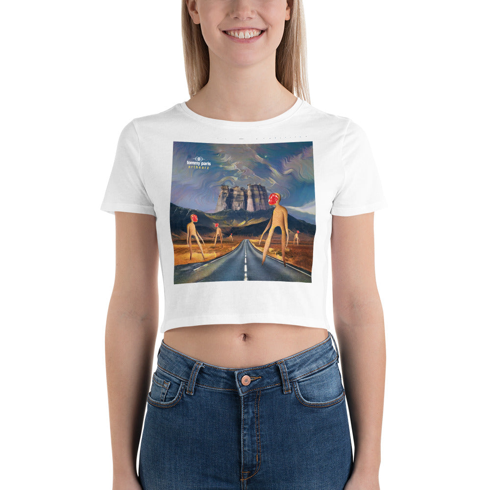 Tommy Paris "erthearz" Album Art - Women’s Crop Tee