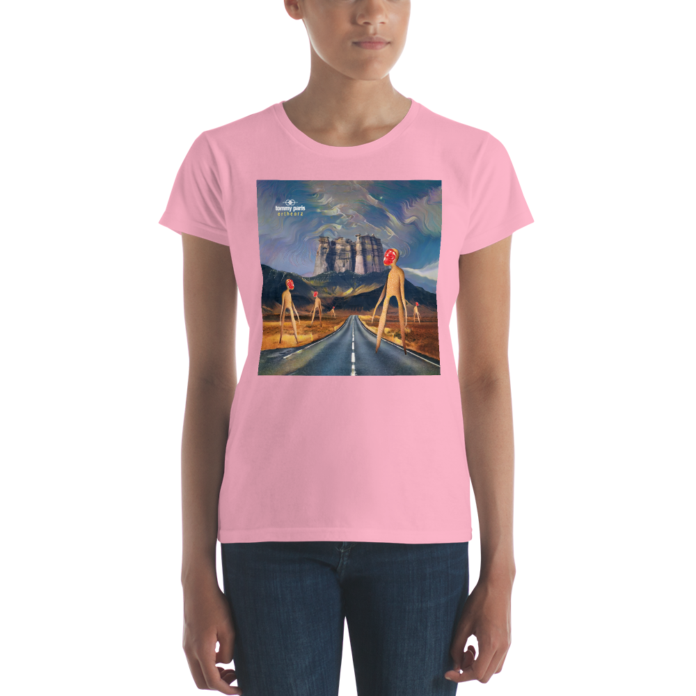 "erthearz" Album Art - Women's short sleeve t-shirt