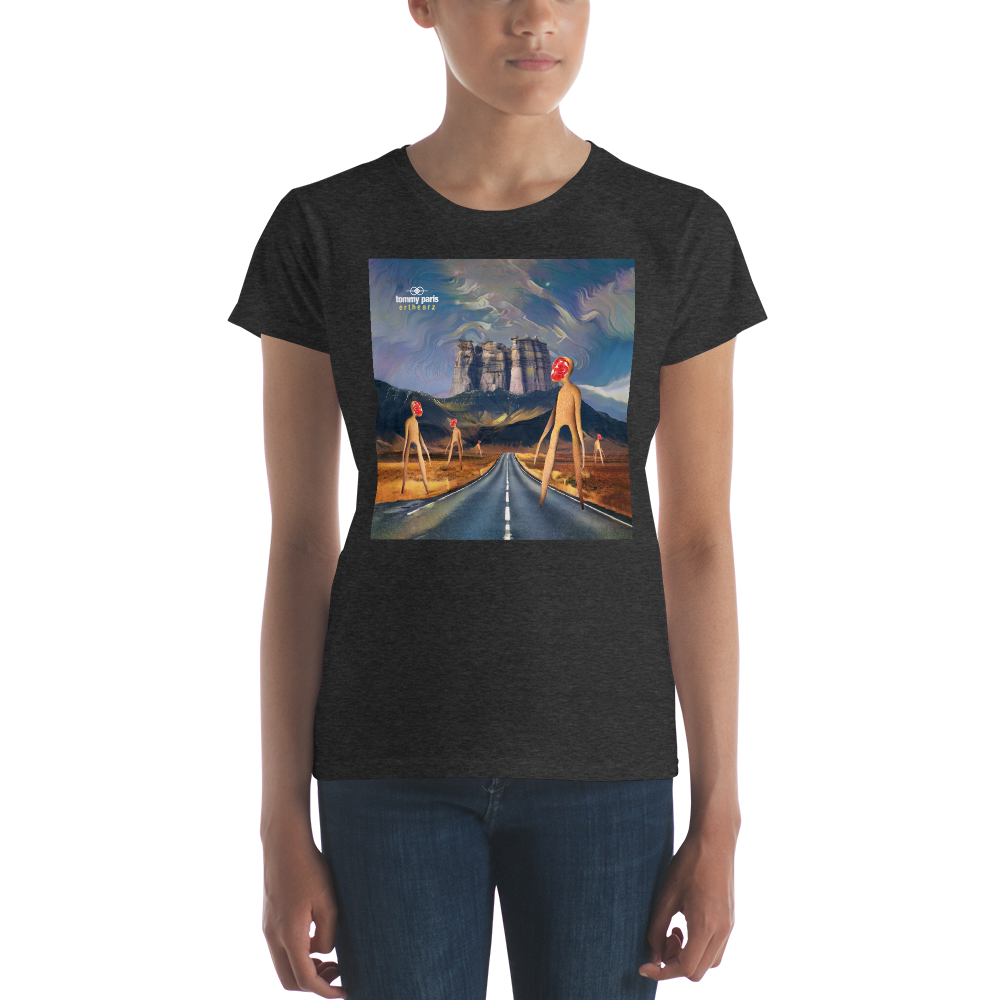 "erthearz" Album Art - Women's short sleeve t-shirt