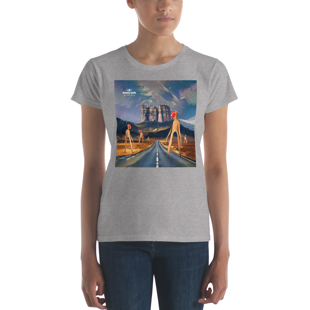 "erthearz" Album Art - Women's short sleeve t-shirt