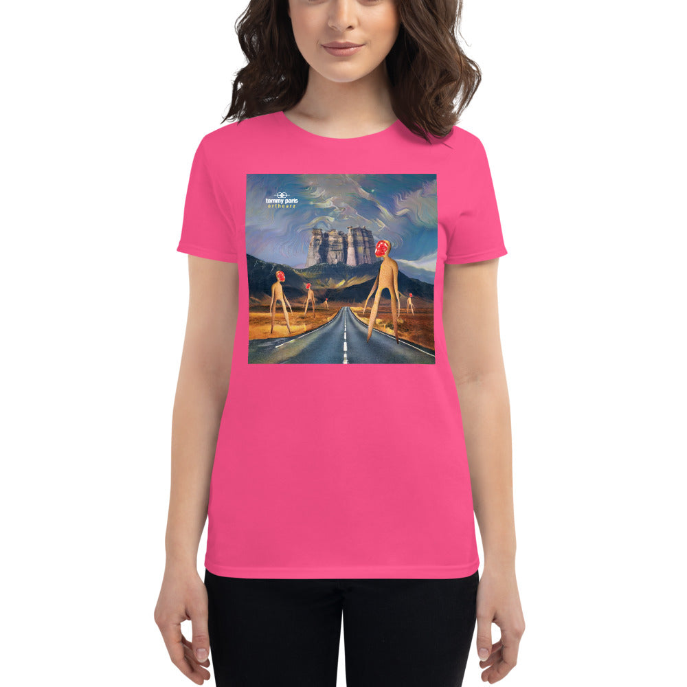 Tommy Paris "erthearz" Album Cover Art - Women's short sleeve t-shirt