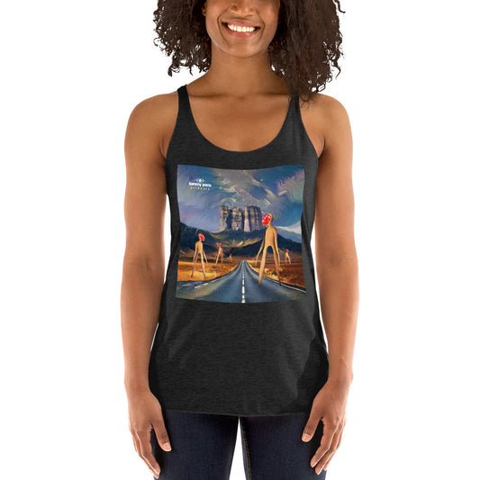 Tommy Paris "erthearz" Album Cover Art - Women's Racerback Tank
